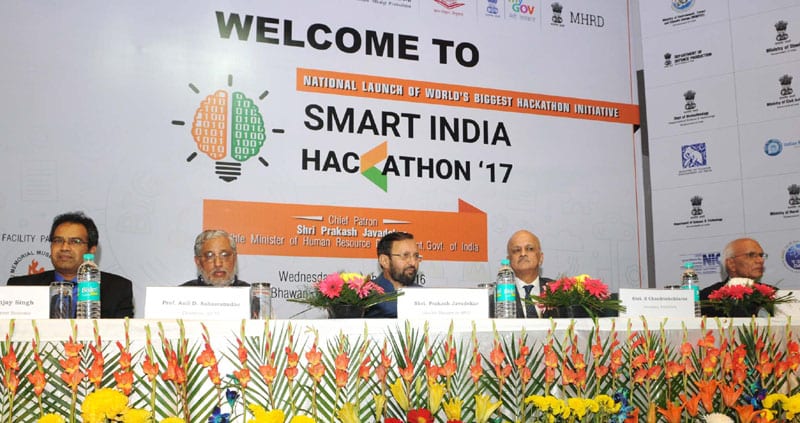 Brightest tech students will brainstorm at Smart India Hackathon 2017 to root out 500 national problems