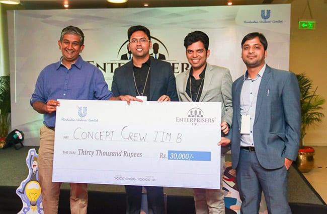 IIM Bangalore’s three EPGP students bag national-level start-up challenge The Enterprisers’ Inc
