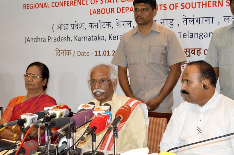 Regional conference of labour ministers of Southern States concludes in Chennai