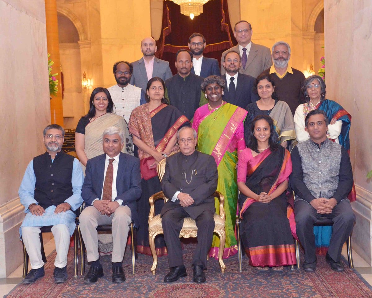 The President meets Ashoka Fellows