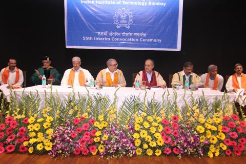 179 degrees including 110 PhD degrees awarded at IIT Bombay’s 55th Interim Convocation