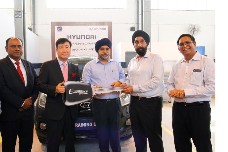 Hyundai Motor India partners with Dr. Sudhir Chandra Sur degree engineering