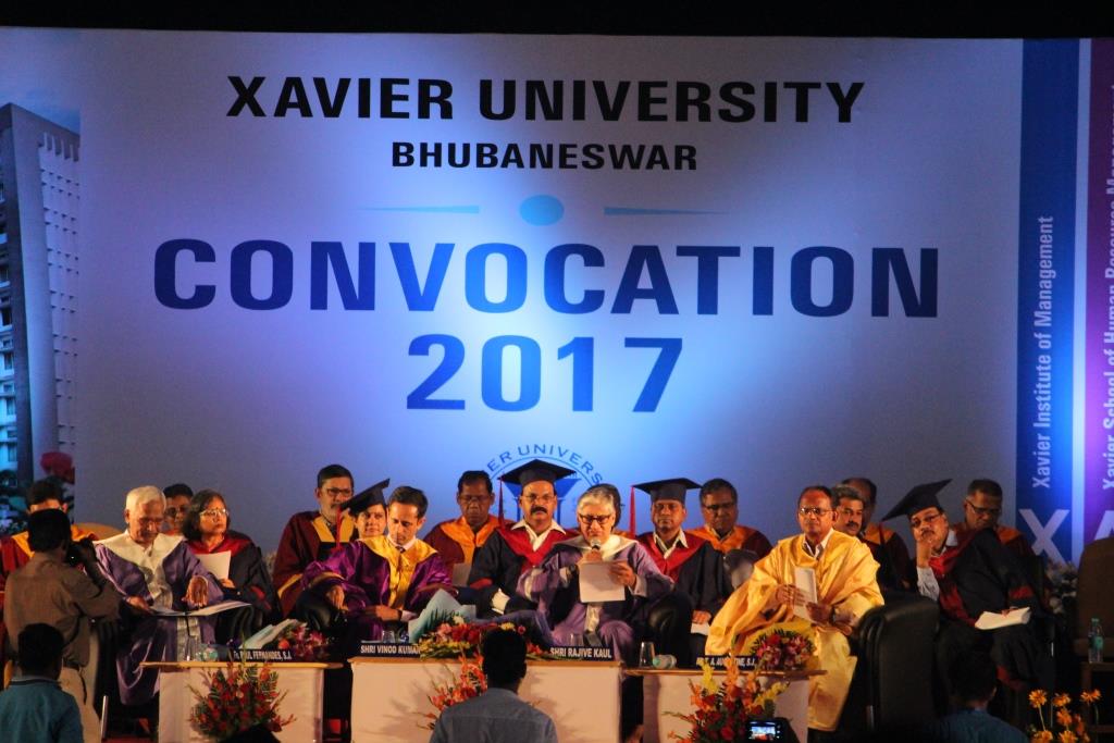 Xavier University, Bhubaneswar hosts third Convocation
