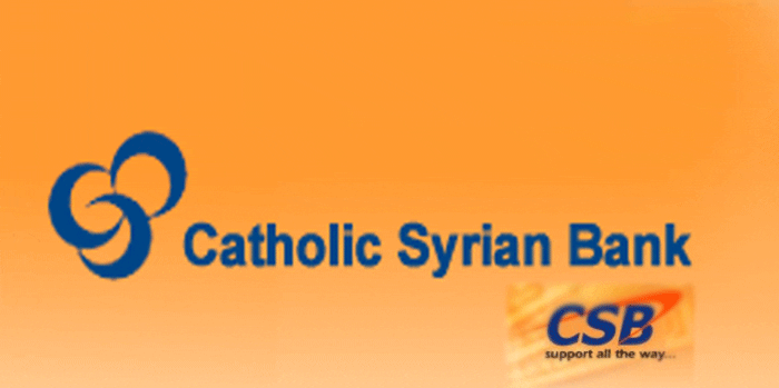 Catholic Syrian Bank Limited is hiring 30 Chartered Accountants (CAs) as Specialist Officers