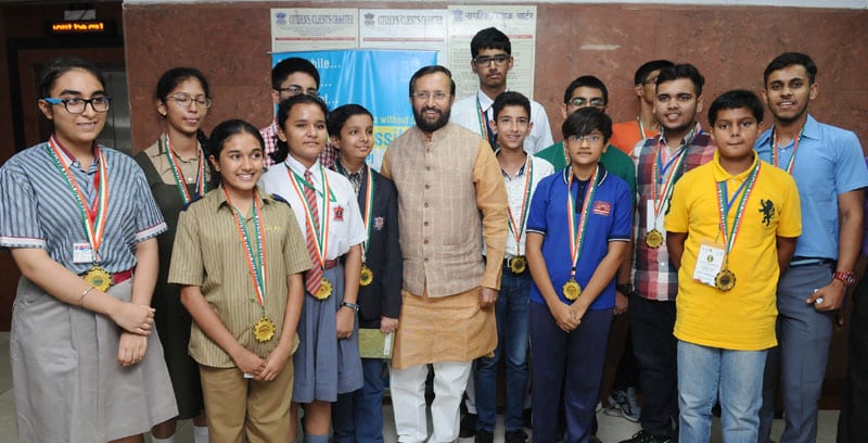 264 students were selected as National level winners under National Science Talents of 2016-17