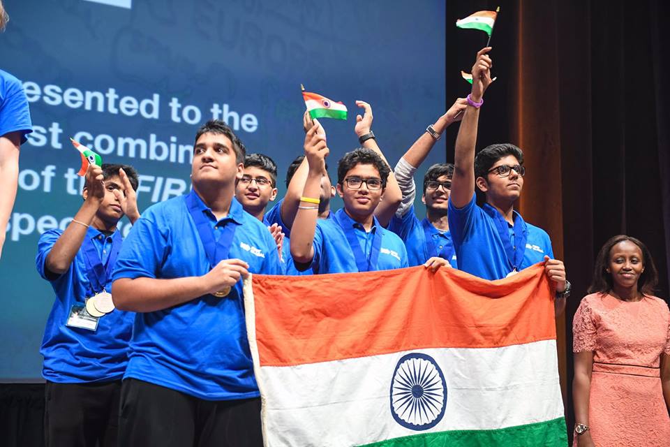 Indian team strikes two medals including a gold in global robotics competition held in US