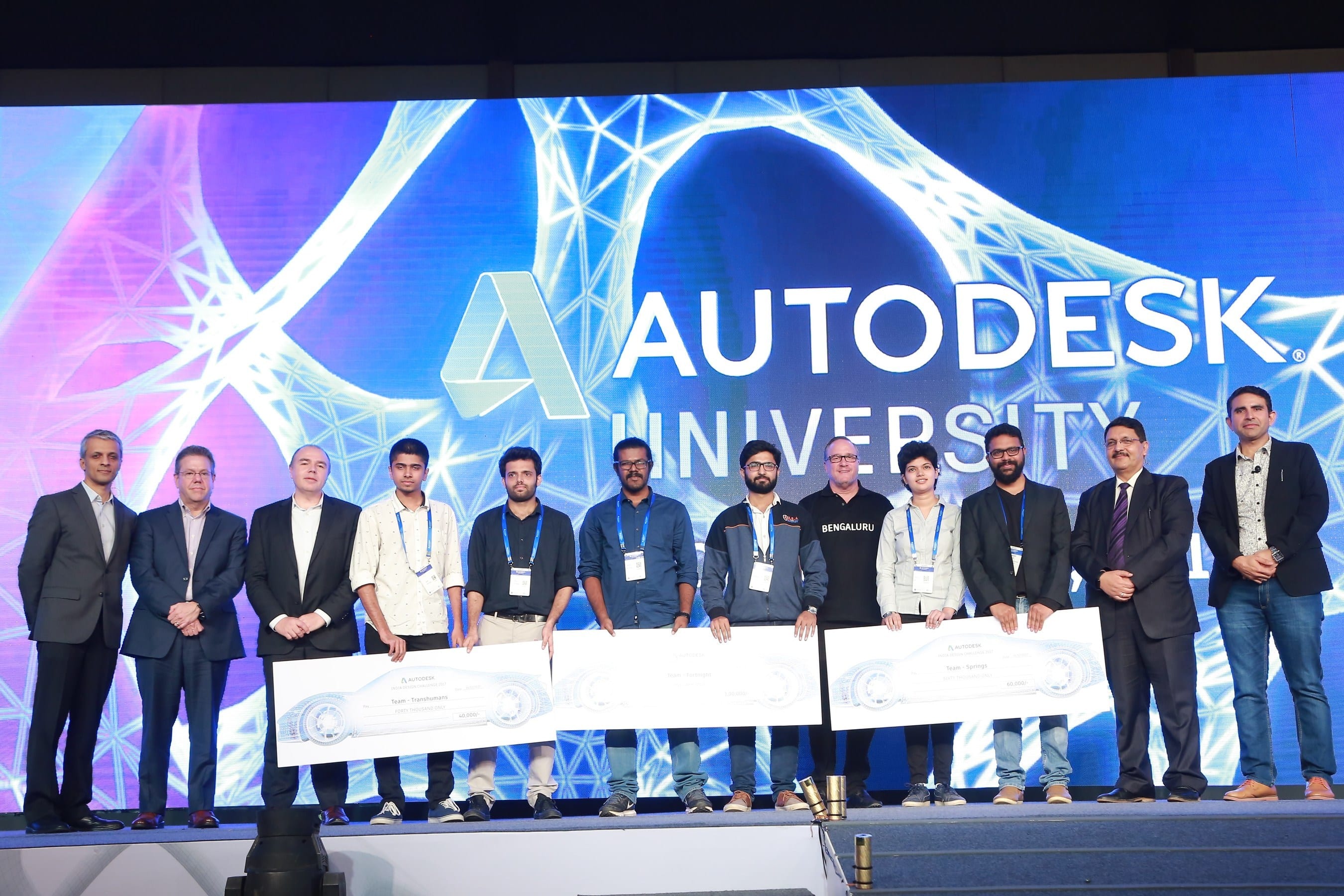 Winners of India Design Challenge announced at Autodesk University, Bengaluru 2017