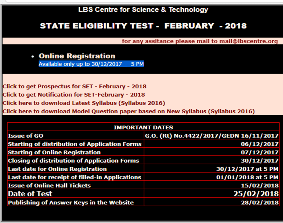 Kerala State Eligibility Test (KSET) 2018 notification out ! Apply now