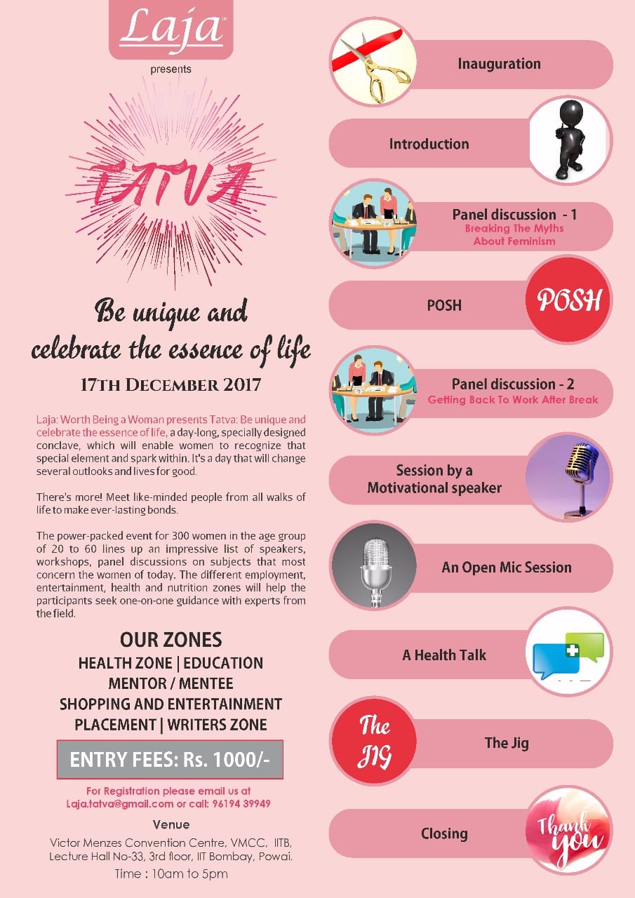 TATVA women entrepreneurship & Mentor programme on 17 Dec 2017 in Mumbai