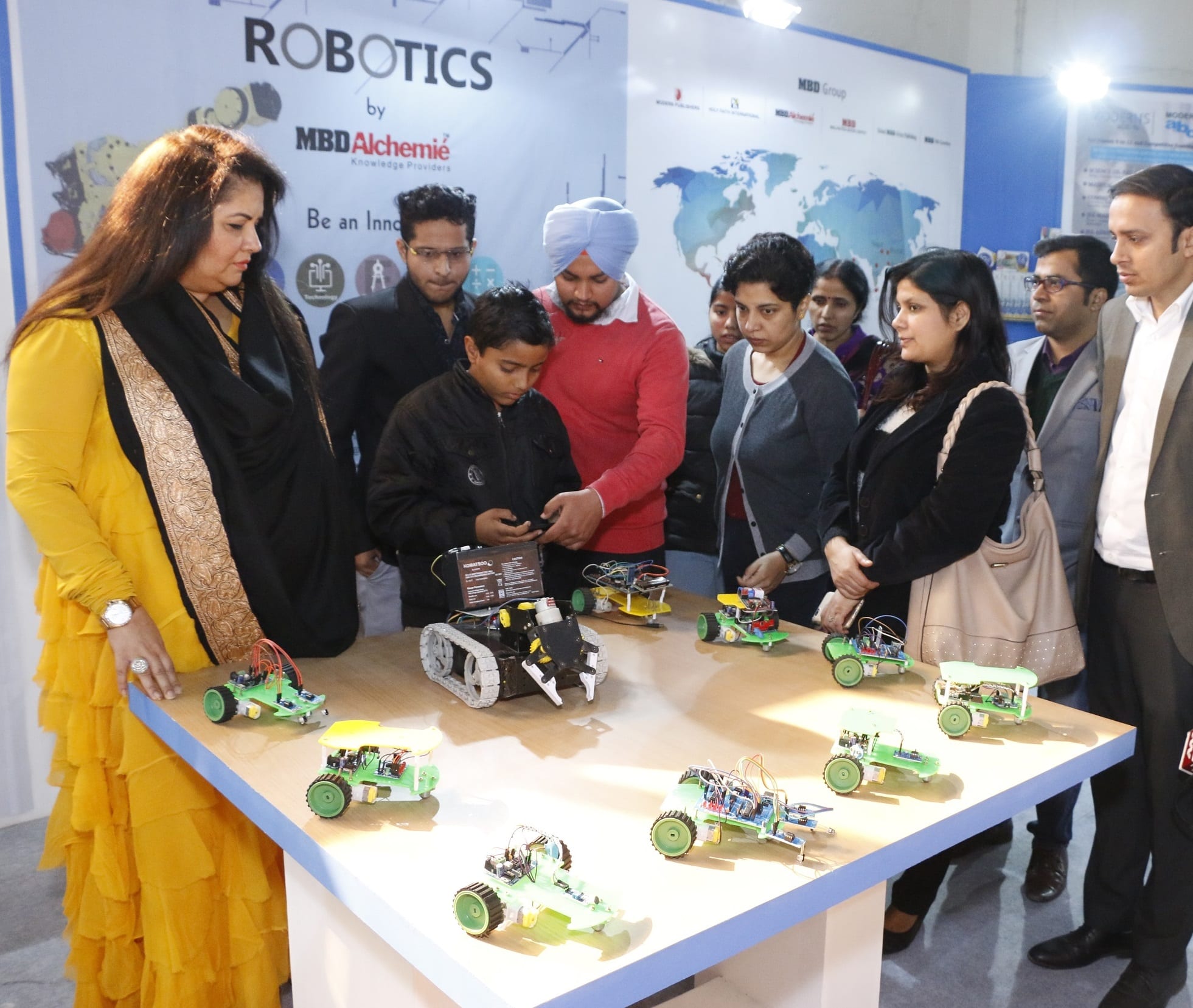 MBD Group launches Robotics for School Education and Interactive e-books at the World Book Fair 2018