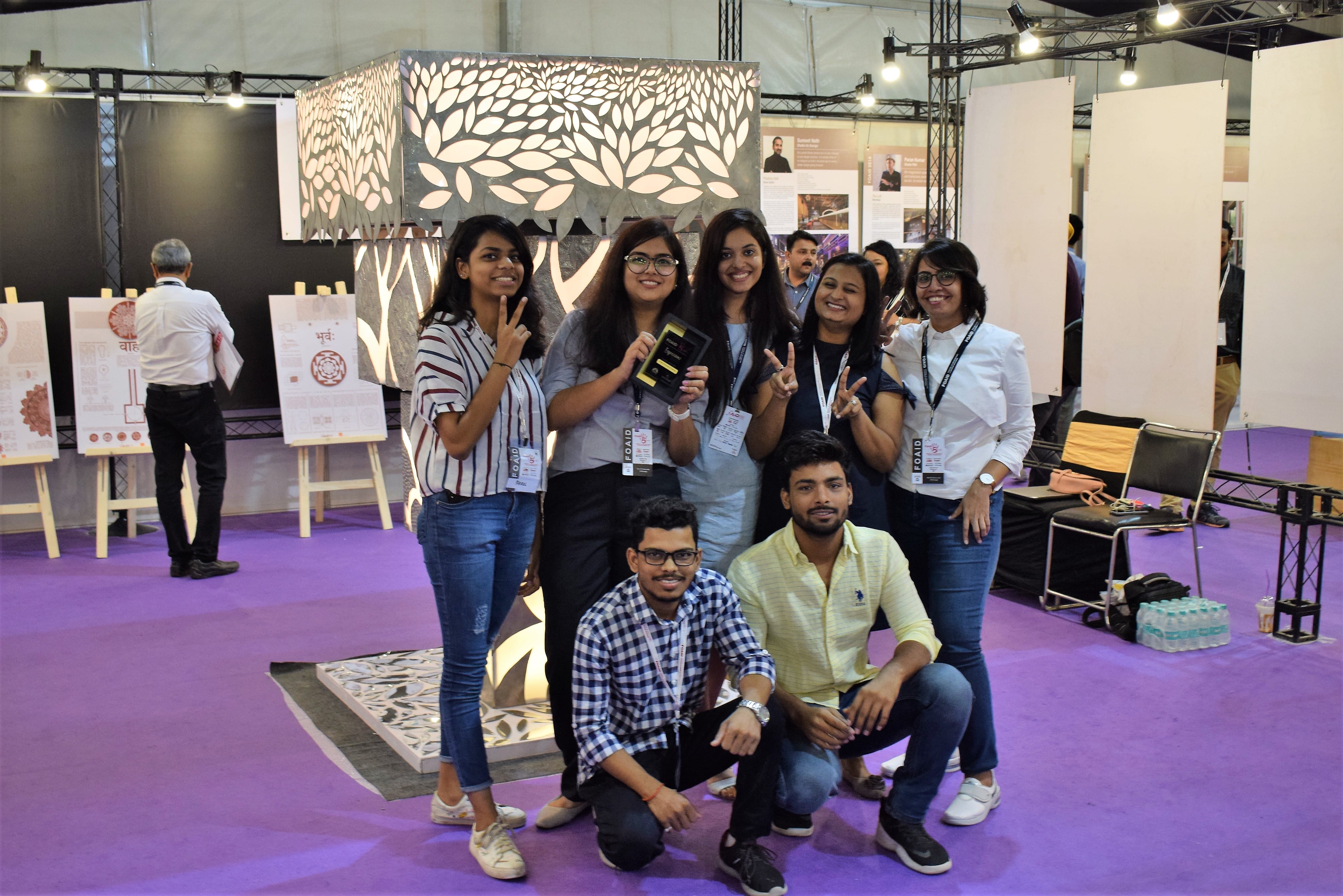 WUD students shine at 'Expressions' art competition at FOAID 2018