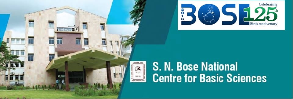 Mid Term Admission – 2018 PhD Programmes open in S N Bose National Centre for Basic Sciences Kolkata