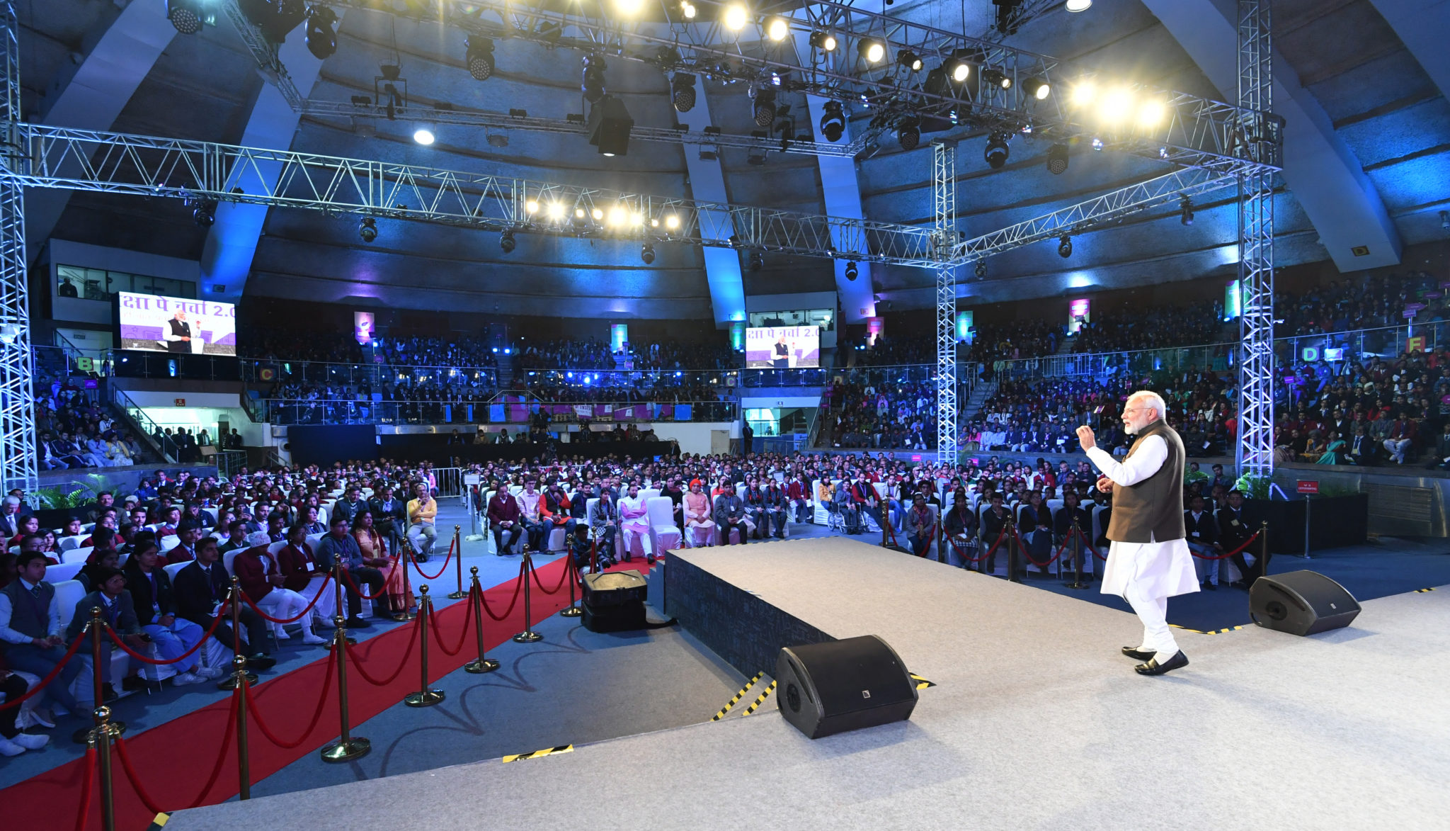 PM interacts with students, teachers and parents at “Pariksha Pe Charcha 2.0”