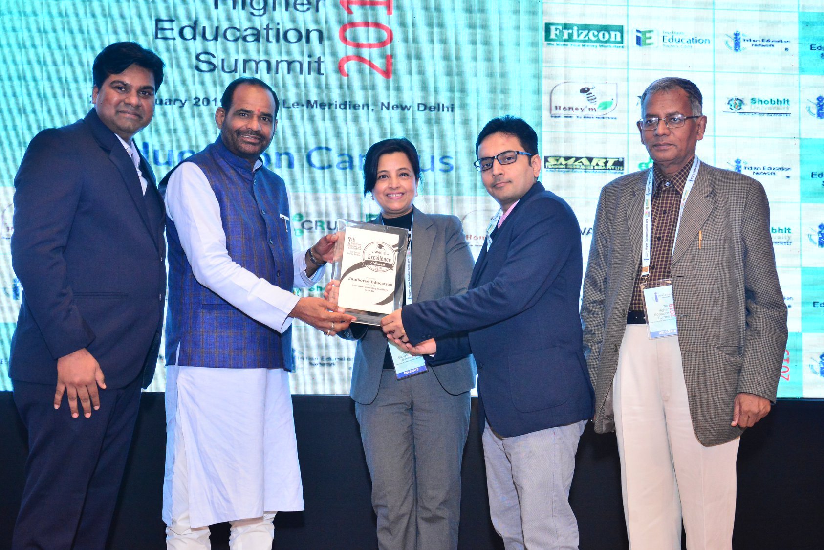 Jamboree Education Wins Best GRE Coaching in India award