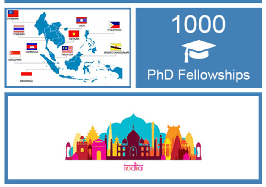 India Announces Admission for ASEAN PhD Fellowship Programme ! Apply Before 31 March 2021