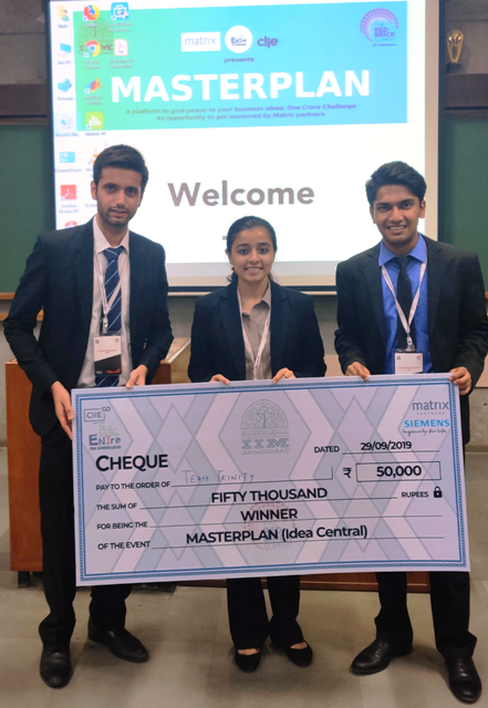 Team FORE School wins 2019 Annual B-Plan competition at IIM Ahmedabad