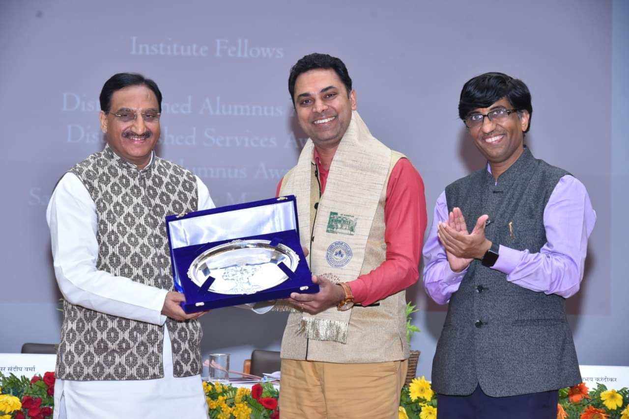 Distinguished Alumni Felicitated at the Diamond Jubilee Celebrations at IIT Kanpur