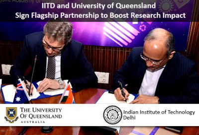 University of Queensland & IIT Delhi Research Academy invites applications for Joint PhD July 2020