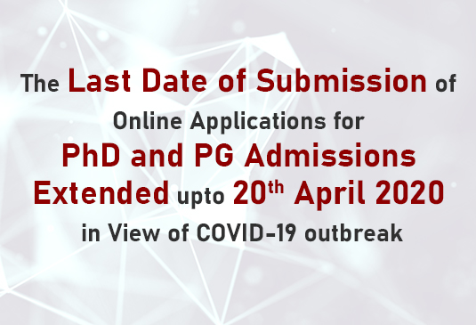 IIT Delhi extends closing date for application submission for PhD & PG programmes Admissions Semester I 2020-21