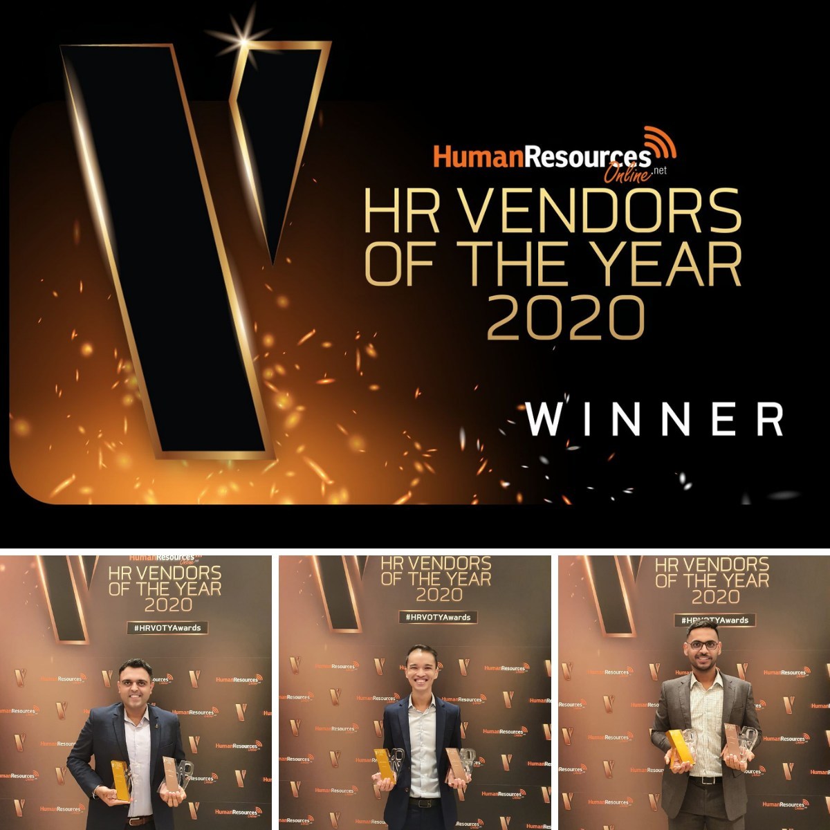 PeopleStrong Wins Big at the 6th Annual HR Vendors of the Year Awards