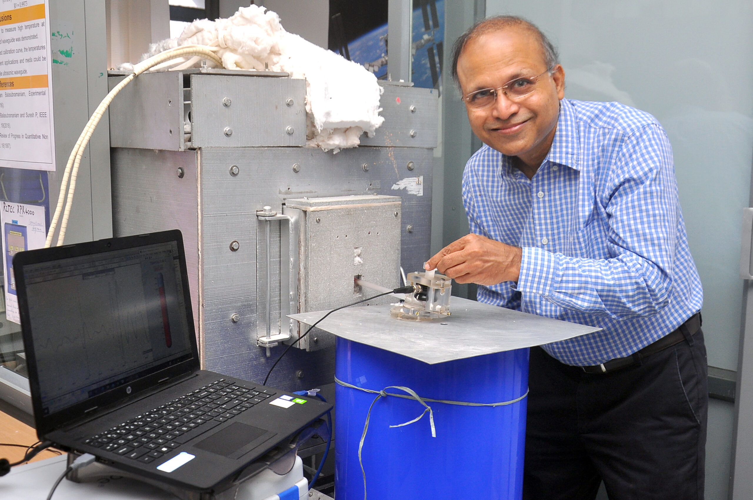 IIT Madras Researchers Develop Ultrasonic Waves-based Temperature Measurement Sensors for Industrial Furnaces