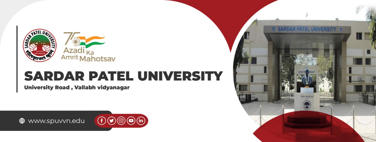 Sardar Patel University Opens PhD Admission 2023 for 526 Seats