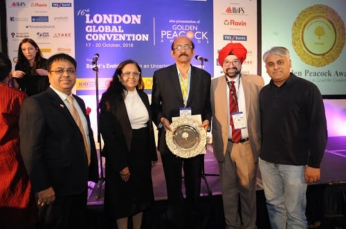 Global Indian International School bags Golden Peacock Award for Innovation Management