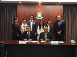 The University of Hong Kong signs MoU with Gujarat Government