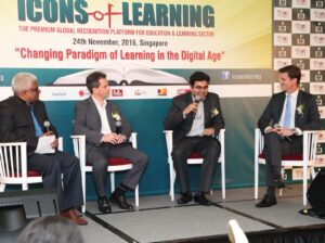 Awards presented to winners of Icons of Learning Award 2016 instituted by Singapore-based Business Excellence & Research Group