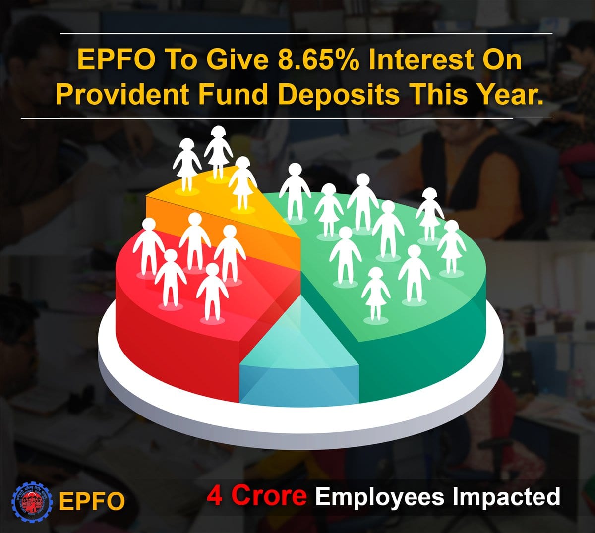 CBT recommends 8.65% interest on EPF to its subscribers for the year 2016-17