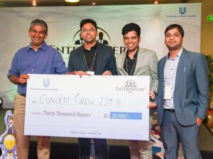 IIM Bangalore’s three EPGP students bag national-level start-up challenge The Enterprisers’ Inc