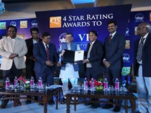 VIT University gets 4-star rating Quaquarelli Symonds (QS)