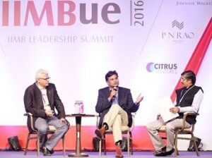 Disruption, Decisive Leadership and Good Governance highlights of Day 2 of IIMBue 2016