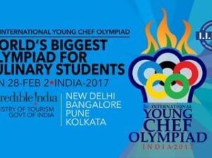 Third International Young Chef Olympiad 2017 will kickstart from 28 Jan 2017 in India