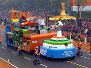 Ministry of Skill Development and Entrepreneurship’s maiden tableau at the Republic Day parade adjudged the best Tableau amongst Ministerial representations
