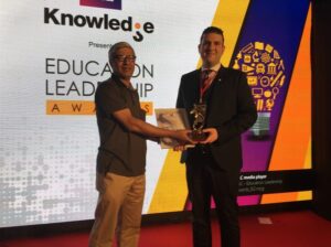 Dr Jawahar Surisetti honoured with BBC Knowledge Award for outstanding contribution to education