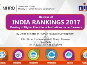 IISc Bangalore, IIT Madras, IIM Ahmedabad, crowned as best educational institutes by INDIA RANKING 2017
