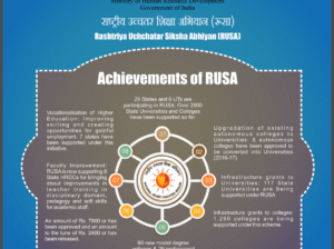 HRD Minister Prakash Javadekar launches the fund and reform tracker of RUSA