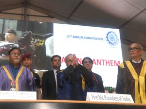 The Presidents graces the 52nd Annual Convocation of IIM Calcutta