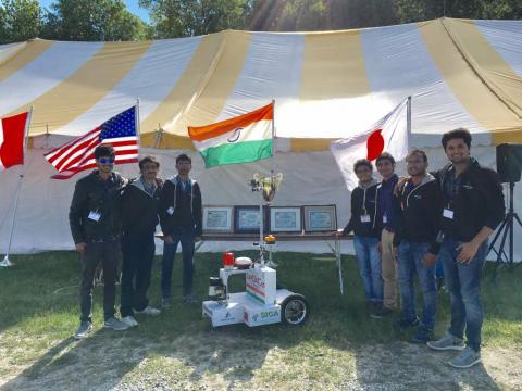 IIT Bombay wins 25th Intelligent Ground Vehicle Competition (IGVC) held in USA