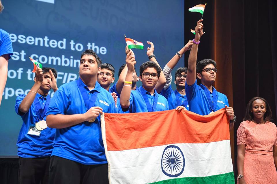 Indian team strikes two medals including a gold in global robotics