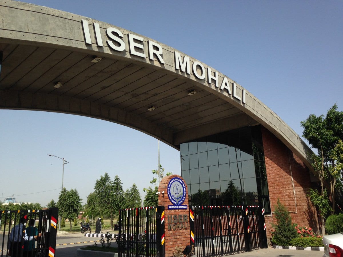 IISER Mohali Opens PhD Admission for August 2022 with Institute Fellowships