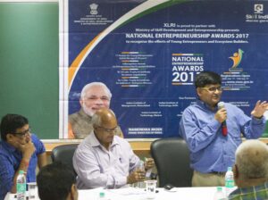 The Entrepreneurship Development Centre at XLRI with XIMB-XUB, organized a road show on the National Entrepreneurship Awards 2017.