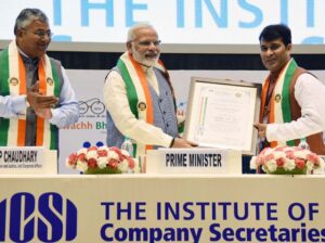 PM Modi addresses Company Secretaries at the inauguration of the golden jubilee year of ICSI