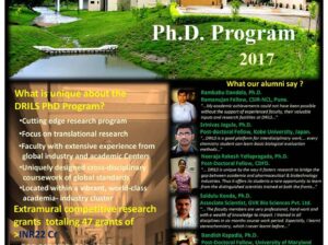 Dr Reddy’s Institute of Life Sciences announces PhD Program 2018