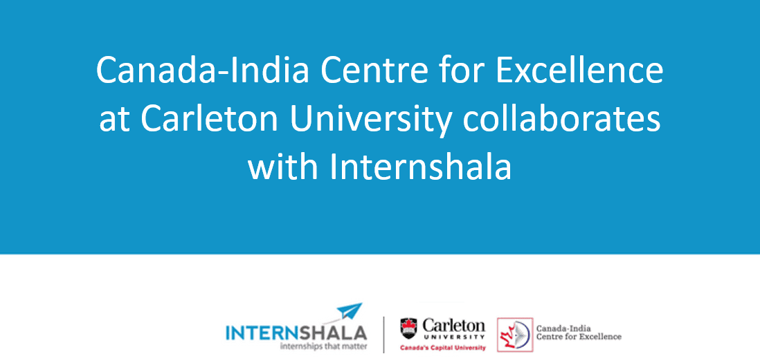 Internshala ties up with the Canada-India Centre for Excellence (CICE) at Carleton University: Internships for Indian and Canadian students