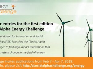 Tata Trusts launches the first nationwide hunt for Innovators and Entrepreneurs, invites entries for Social Alpha Energy Challenge