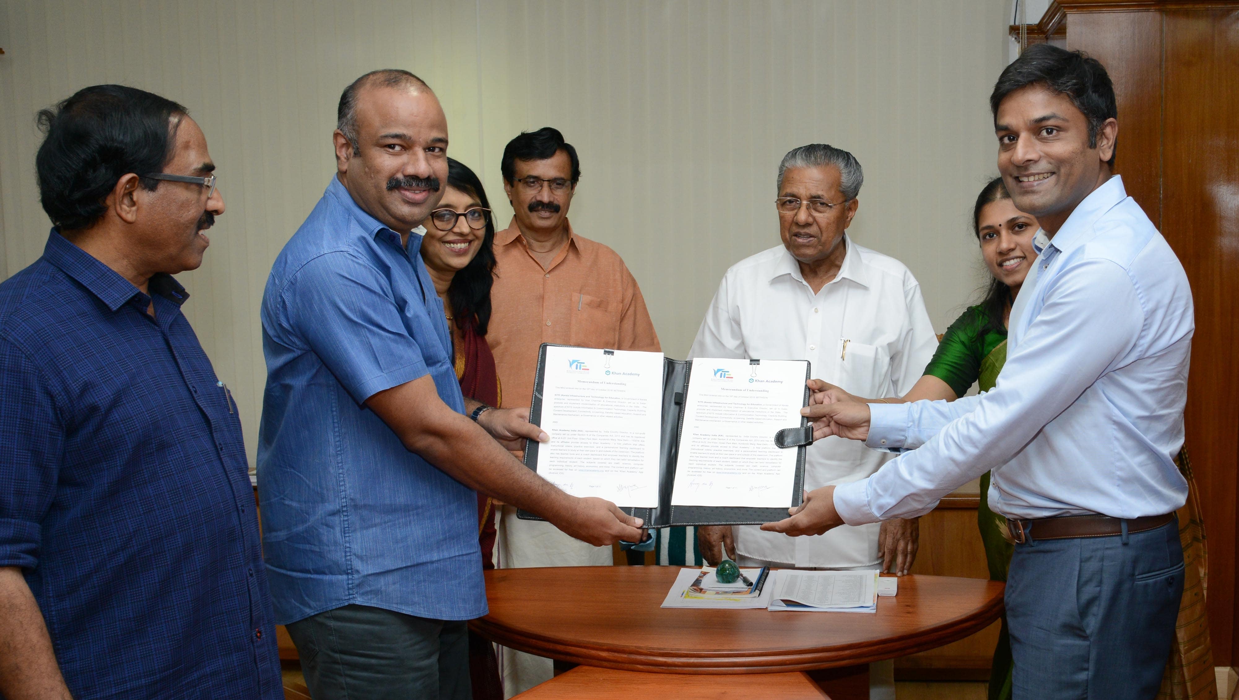 Government of Kerala partners with Khan Academy to bring e-learning to over 4000 schools