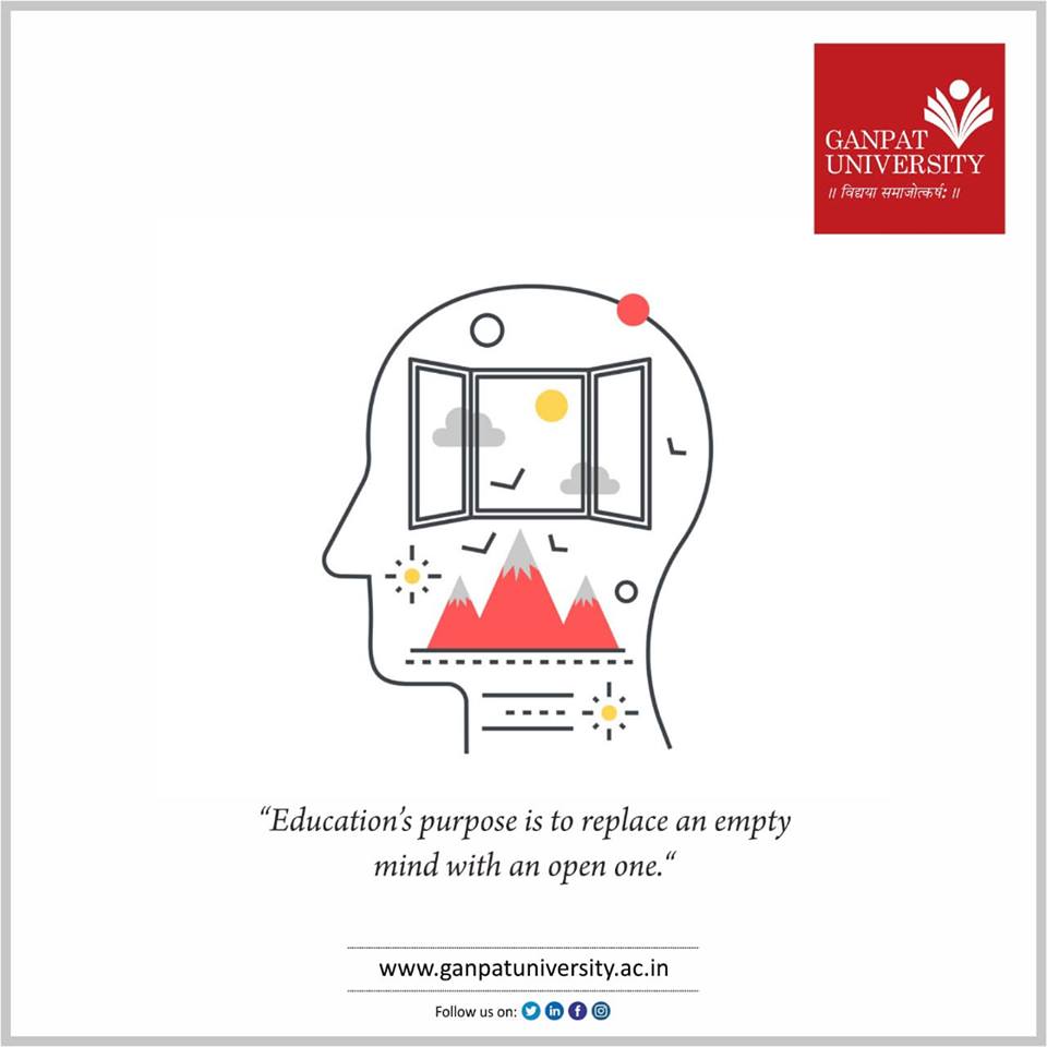 Ganpat University invites applications for PhD Programs July 2019