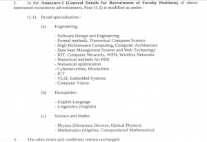 IIIT Vadodara recruiting Faculty Posts ! Apply Now